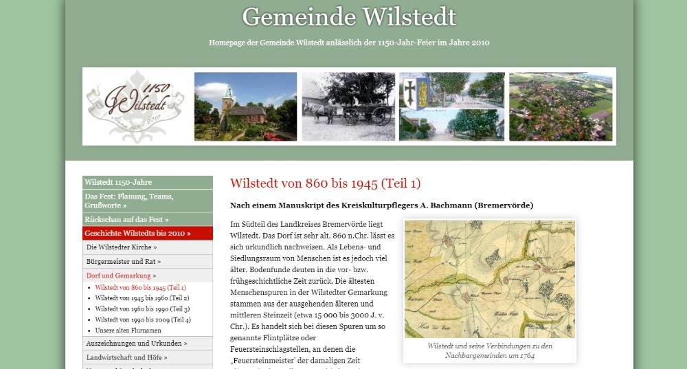 1150 Jahre Wilstedt
